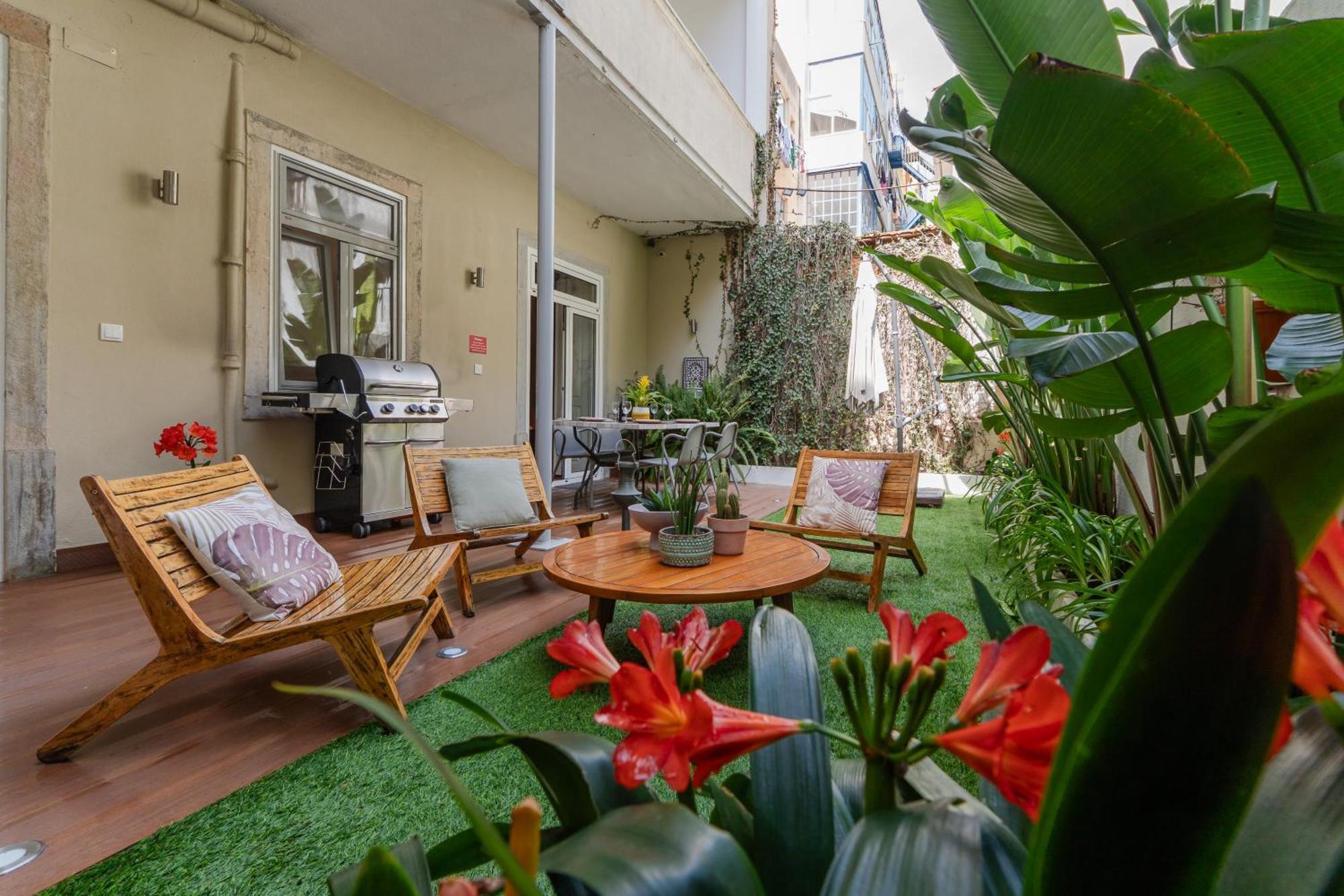 Lisbon Garden Retreat Lägenhet Exteriör bild