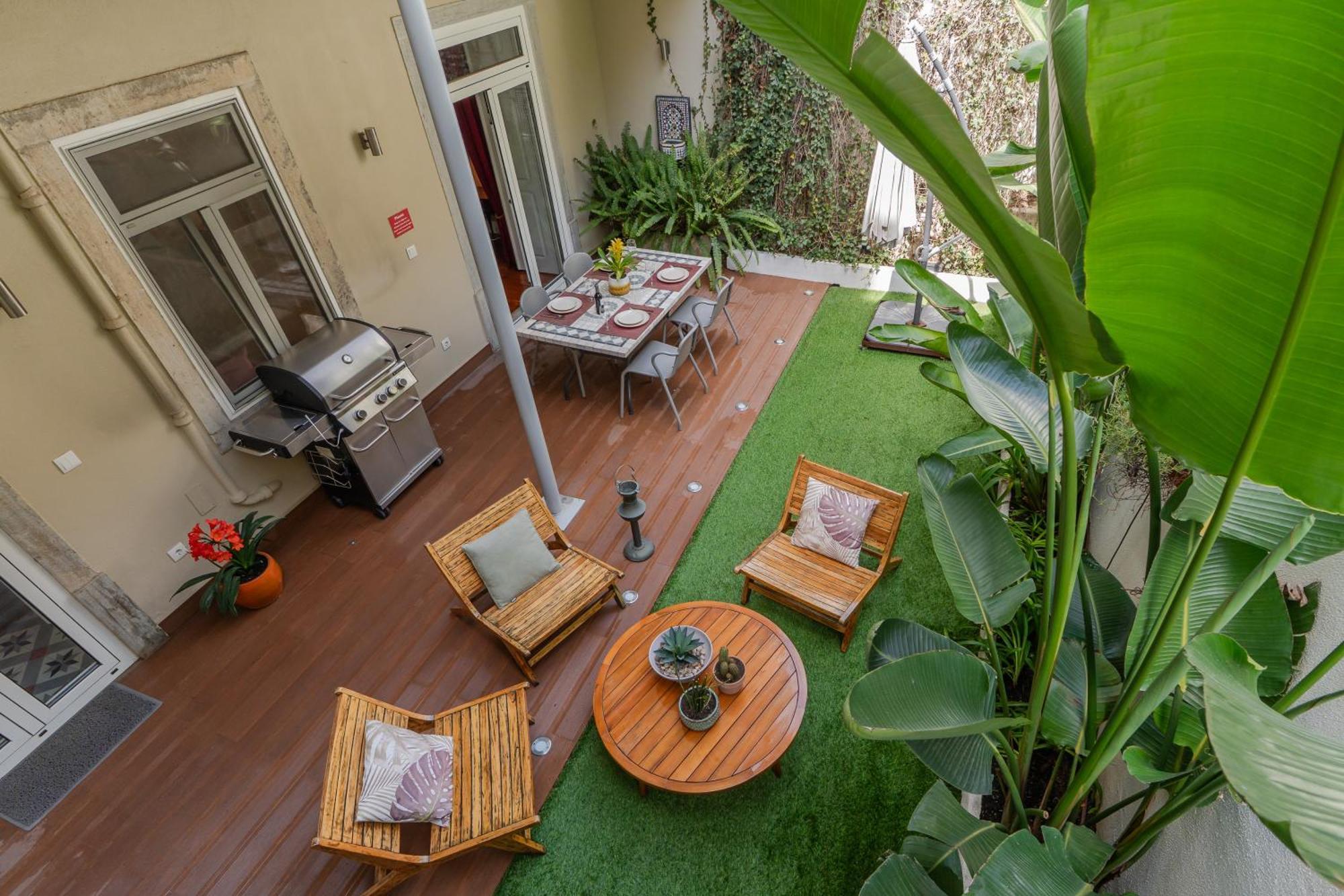 Lisbon Garden Retreat Lägenhet Exteriör bild