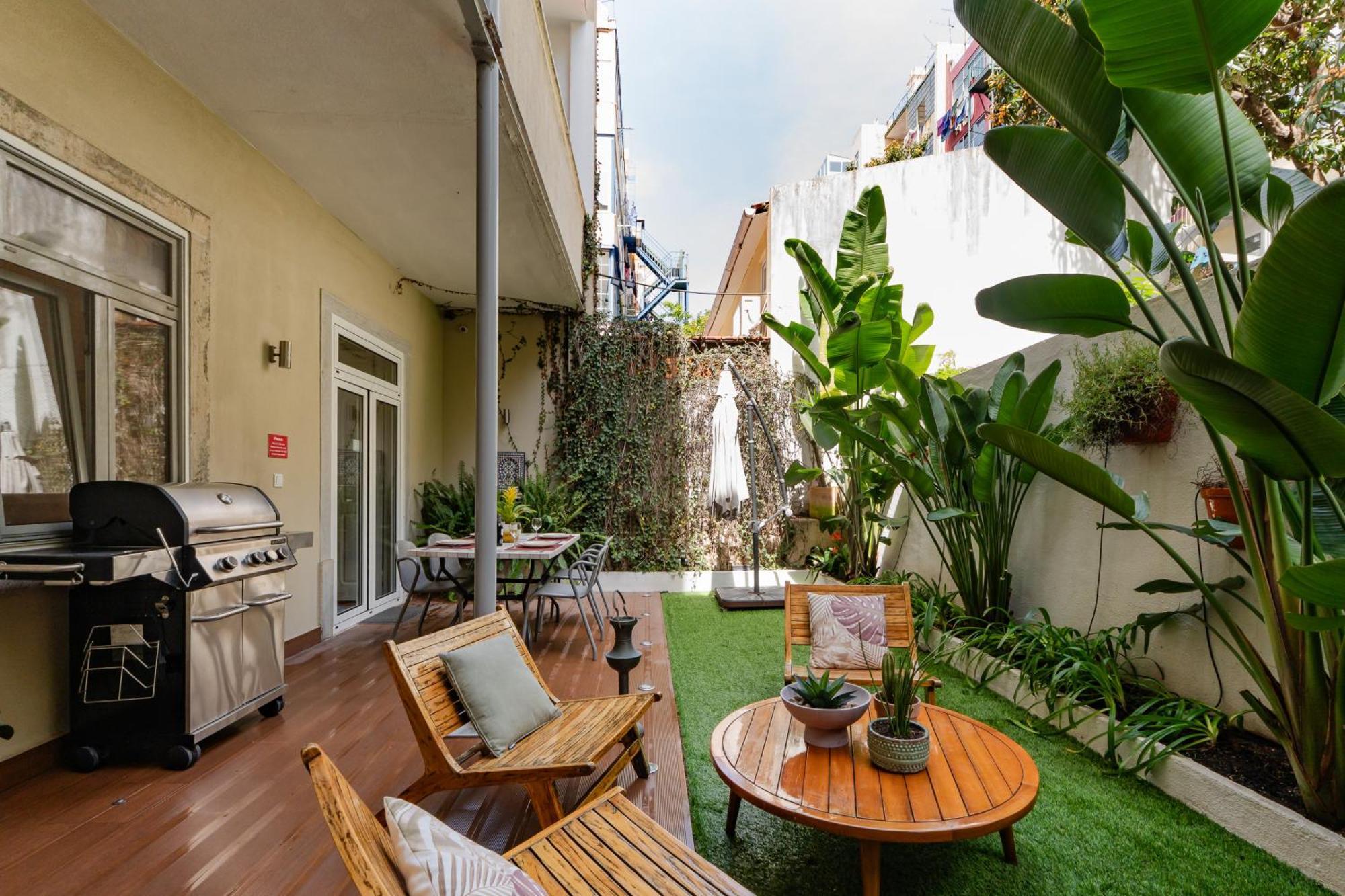 Lisbon Garden Retreat Lägenhet Exteriör bild