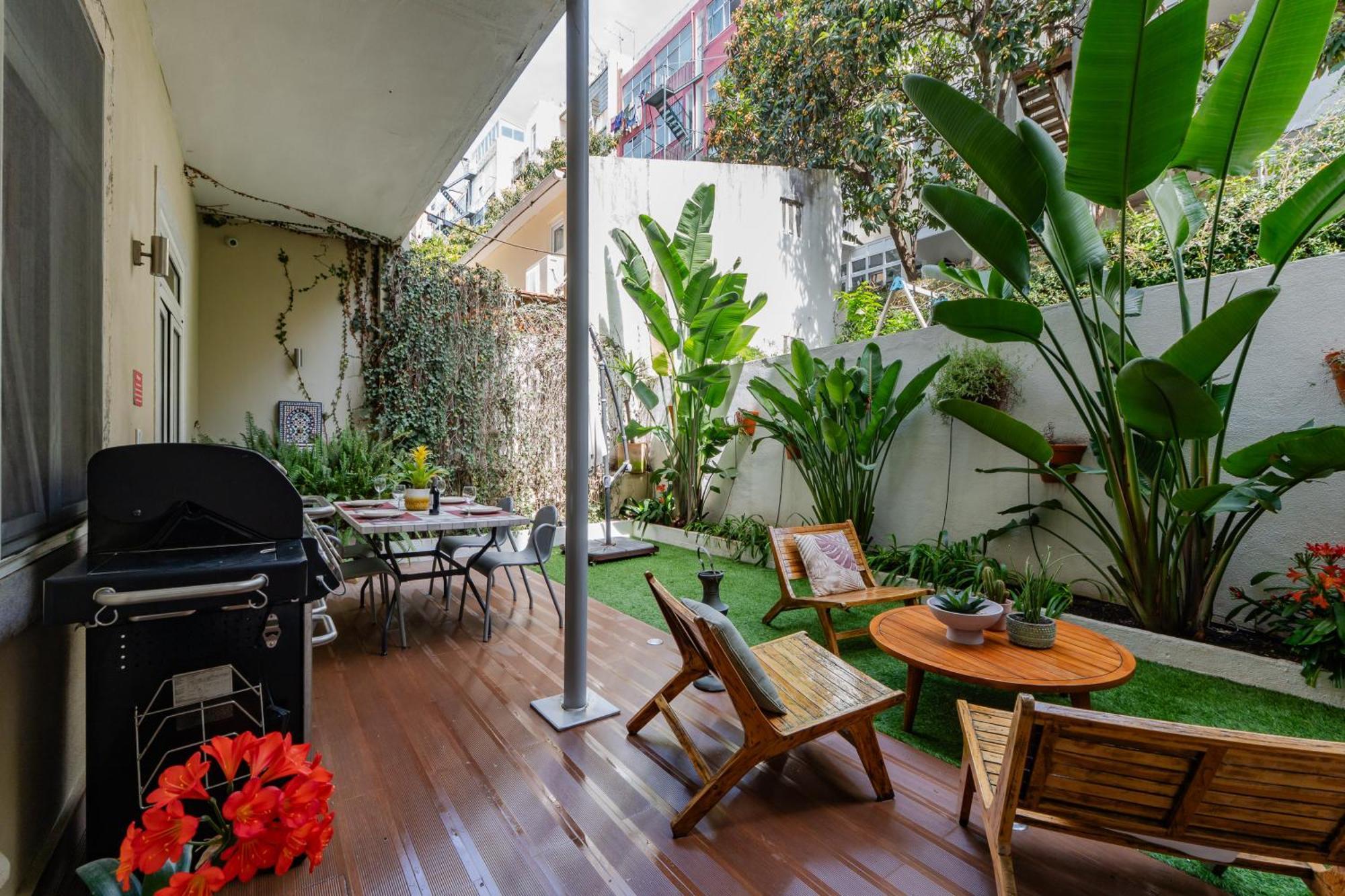 Lisbon Garden Retreat Lägenhet Exteriör bild